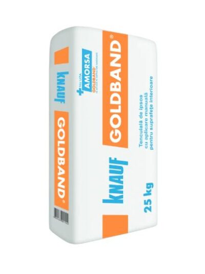 Tencuiala manuala Knauf GoldBand, pe baza de ipsos, pentru interior, 25 kg